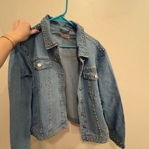 Studded Denim Jacket